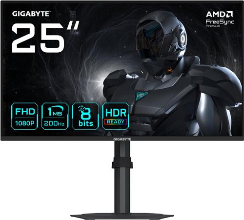 Gigabyte G25F2 - Full HD IPS Gaming Monitor - 200Hz - 25 inch