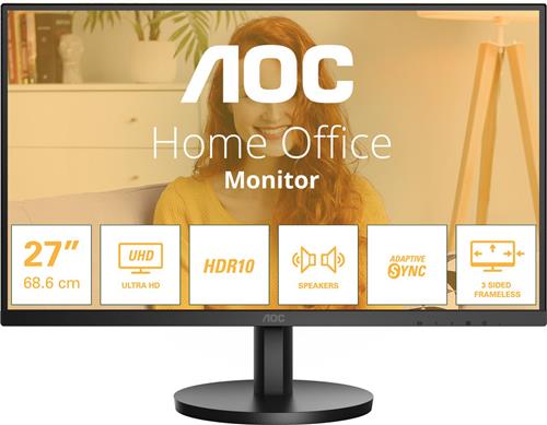 AOC U27B3A - 4K IPS Monitor - Speakers - 27 inch
