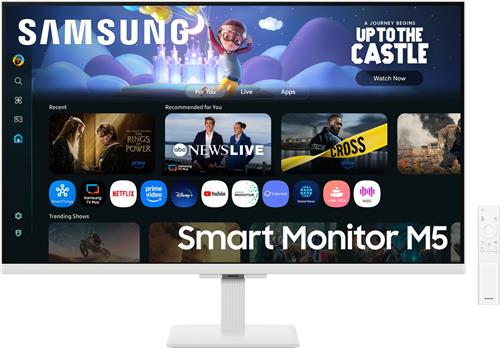 Samsung M5 M50F - Full HD Smart Monitor - 27 inch - wit