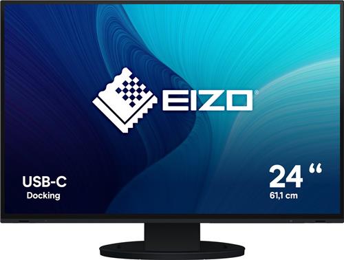 EIZO FlexScan EV2485-BK LED display 61,2 cm (24.1") 1920 x 1200 Pixels WUXGA Zwart