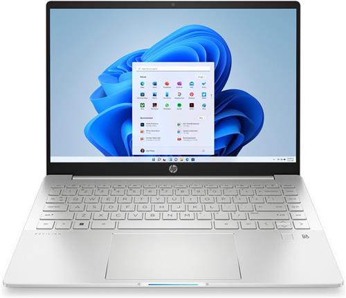 HP Pavilion Plus 14-eh1591nd Intel® Core i7 i7-13700H Laptop 35,6 cm (14") 2.8K 16 GB LPDDR5-SDRAM 512 GB SSD Wi-Fi 6E (802.11ax) Windows 11 Home Zilver