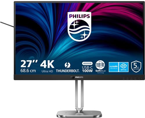 Philips 27B2U6903 - 4K IPS Thunderbolt 4 Monitor - 27 inch