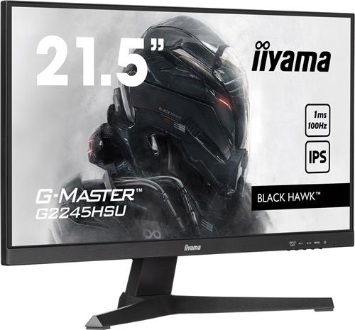 iiyama G-Master G2245HSU-B2 Black Hawk - 22 inch - Full HD - IPS - 100 Hz