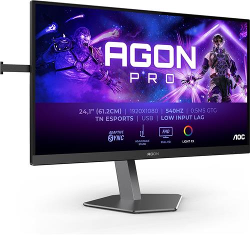 AOC AGON PRO AG246FK - Full HD E-Sports Gaming Monitor - 540hz - 24 inch