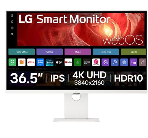 LG Smart 37U730SA 4K IPS Monitor - USB-C 65W - webOS - 37 Inch