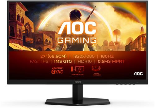 AOC G4 27G42E - Full HD Fast IPS Gaming Monitor - 180hz - 27 inch