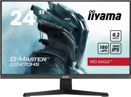 iiyama G-Master G2470HS-B1 Red Eagle - 24 inch - Full HD - IPS - 180 Hz