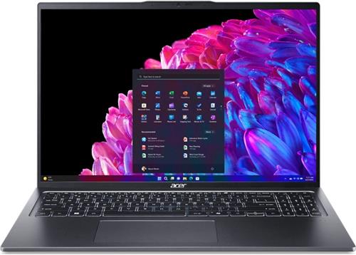 Acer Swift Go 16 SFG16-72-56FG laptop, 16" OLED WQXGA+ RGB 120Hz, Intel Core Ultra 5 125U, 16GB LPDDR5X SDRAM, 512GB NVMe SSD, Intel Graphics, Windows 11 Home