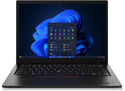 Lenovo ThinkPad L13 Gen 5 (Intel) Intel Core Ultra 5 125U Laptop 33,8 cm (13.3") WUXGA 16 GB LPDDR5-SDRAM 512 GB SSD Wi-Fi 6E (802.11ax) Windows 11 Pro Engels Zwart