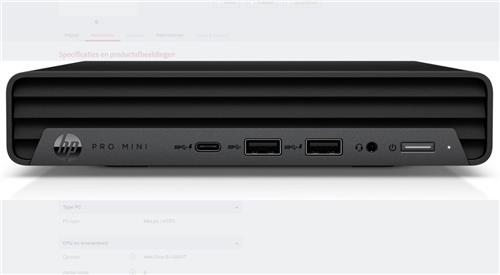 HP Pro Mini 400 G9 - i5-13500T - 16GB - 512GB SSD - W11P NL - BT/Wifi - QWERTY US/int toetsenbord