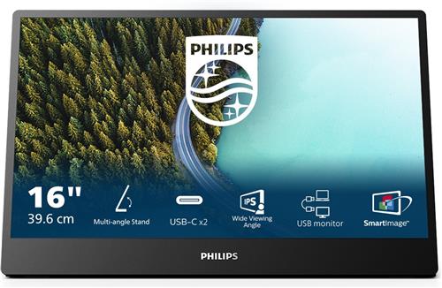 Philips 3000 16B1P3302D - Full HD Portable Monitor - 75hz - 15.6 inch