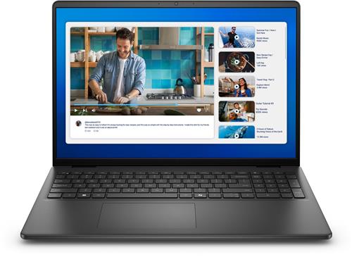 DELL DC16250 Intel Core 5 120U Laptop 40,6 cm (16") WUXGA 16 GB DDR5-SDRAM 512 GB SSD Wi-Fi 6 (802.11ax) Windows 11 Pro US International Zwart