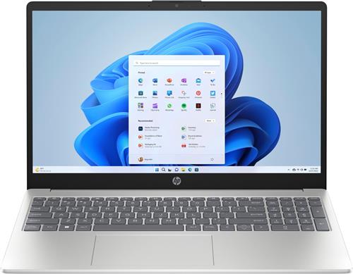 HP Laptop 15-fd0032nd Intel Core i3 N-series i3-N305 39,6 cm (15.6") Full HD 8 GB DDR4-SDRAM 512 GB SSD Wi-Fi 6 (802.11ax) Windows 11 Home Zilver