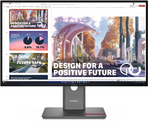 Lenovo ThinkVision P27QD-40 LED display 68,6 cm (27") 2560 x 1440 Pixels Wide Quad HD Zwart