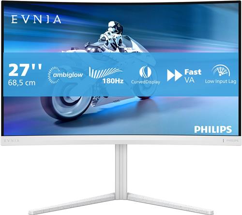 Philips Evnia 5000 27M2C5201L/00 - Full HD Monitor - 180hz - 27 inch