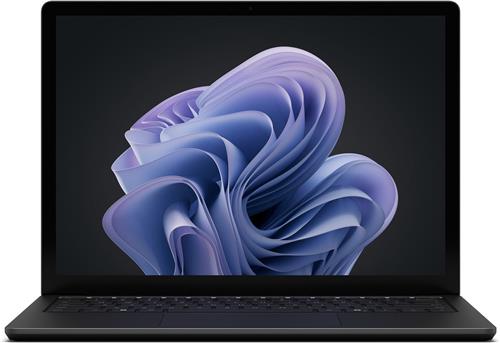 Microsoft Surface Laptop 6 Intel Core Ultra 7 165H 34,3 cm (13.5") Touchscreen 16 GB LPDDR5x-SDRAM 256 GB SSD Wi-Fi 6E (802.11ax) Windows 11 Pro Zwart