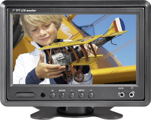 Renkforce T-701B Auto LCD-monitor 17.8 cm 7 inch