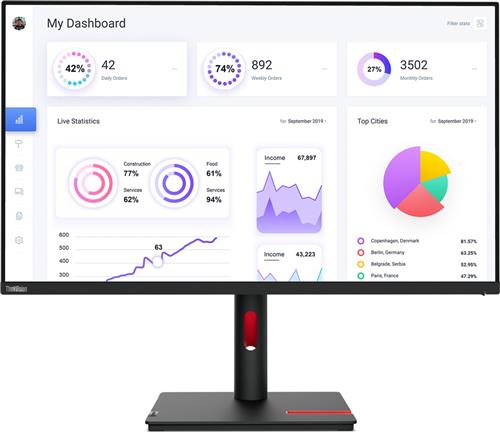 Monitor Lenovo T32P-30 4K Ultra HD 32" IPS LED