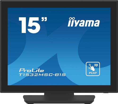 IIYAMA TFT T1532MSC 38cm TN TOUCH 15''/1024x768/VGA/DP/HDMI/USB