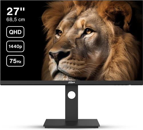 Dahua LM27-P301A - QHD IPS Monitor - 75 Hz - USB-C - 27 inch - Inclusief HDMI kabel