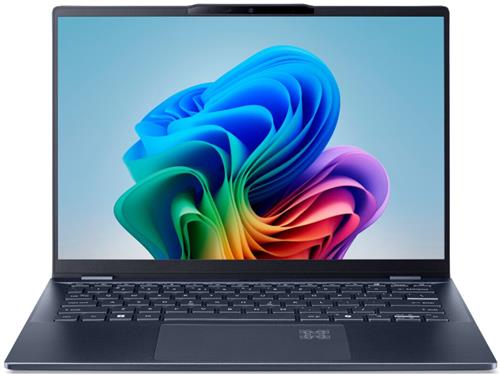 Acer Swift 14 AI SF14-51-72UD Intel Core Ultra 7 258V Laptop 35,6 cm (14") WQXGA+ 32 GB LPDDR5x-SDRAM 1 TB SSD Wi-Fi 7 (802.11be) Windows 11 Home Blauw