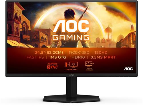 AOC G4 25G42E - Full HD Gaming Monitor - 25 inch - 180hz