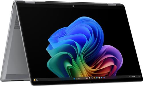 HP OmniBook X Flip 16-ar0070nd Copilot+ PC AMD Ryzen AI 7 350 Hybride (2-in-1) 40,6 cm (16") Touchscreen 3K 24 GB LPDDR5x-SDRAM 1 TB SSD Wi-Fi 7 (802.11be) Windows 11 Home Zilver
