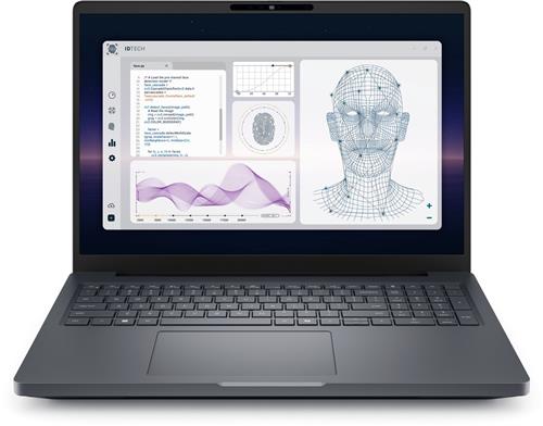 DELL Pro Max 16 Plus MB16250 Intel Core Ultra 7 265HX Mobiel werkstation 40,6 cm (16") Full HD+ 32 GB DDR5-SDRAM 1 TB SSD NVIDIA RTX PRO 2000 Blackwell Wi-Fi 7 (802.11be) Windows 11 Pro US International Zwart