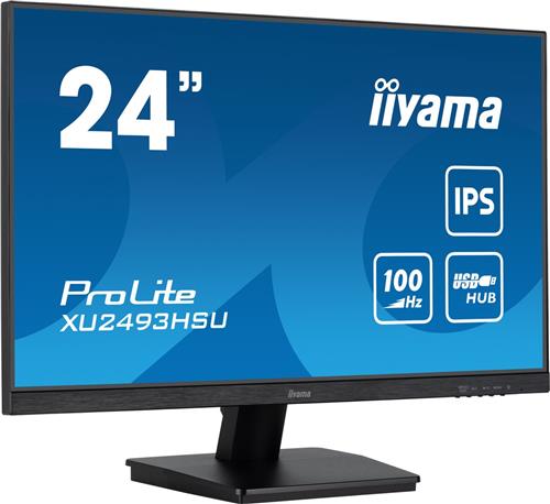 iiyama ProLite - XU2493HSU-B7 LED-monitor 23.8" IPS - 1920 x 1080 Full HD - 100Hz - 300 cd/m² - 1300:1