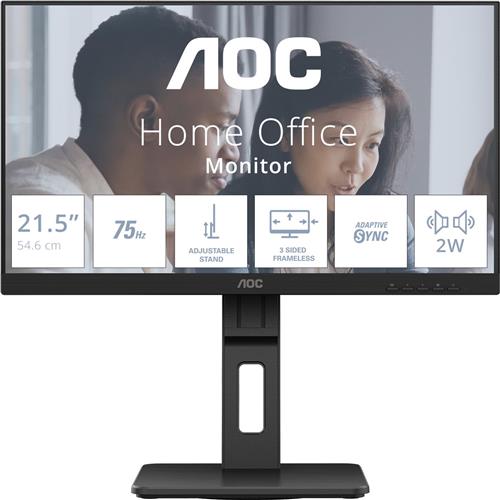 AOC E2 22E2UMF LED display 54,6 cm (21.5") 1920 x 1080 Pixels Full HD Zwart