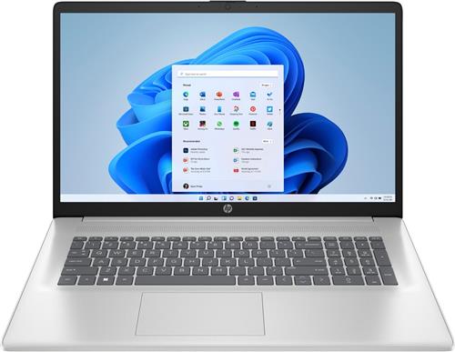 HP 17-cn3125nw Intel® Core i3 i3-N305 Laptop 43,9 cm (17.3") Full HD 8 GB DDR4-SDRAM 512 GB SSD Wi-Fi 6 (802.11ax) Windows 11 Home Zilver
