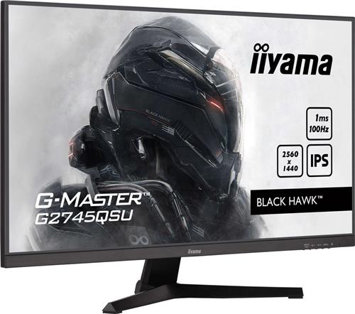 iiyama G-MASTER G2745QSU-B2 - 27 inch - QHD - IPS - 100 Hz