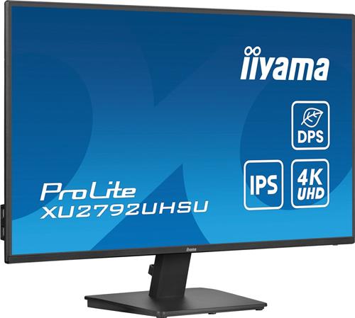iiyama ProLite XU2792UHSU-B6 - 27 Inch - IPS - 4K - USB-Hub