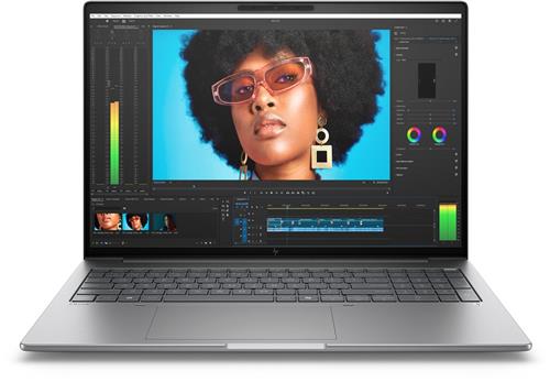 HP ZBook 8 G1i 16 Intel Core Ultra 5 225H Mobiel werkstation 40,6 cm (16") WUXGA 24 GB DDR5-SDRAM 512 GB SSD NVIDIA RTX 500 Ada Wi-Fi 7 (802.11be) Windows 11 Pro AI PC, AI Workstation Zilver