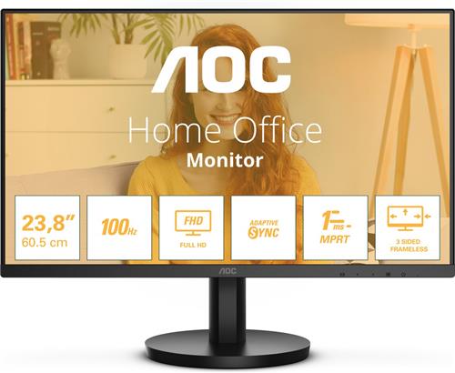 AOC 24B3HMA2 - Full HD Monitor - 100hz - 1ms - Speakers - Randloos Design - 24 inch