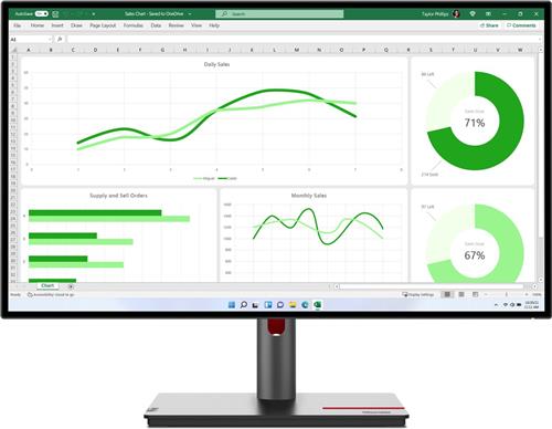 Monitor Lenovo P27Q-30 27" IPS