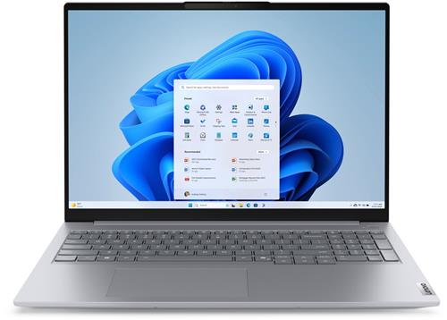 Lenovo ThinkBook 16 G8 IRL Intel Core 5 210H Laptop 40,6 cm (16") WUXGA 16 GB DDR5-SDRAM 512 GB SSD Wi-Fi 6E (802.11ax) Windows 11 Pro Engels Grijs