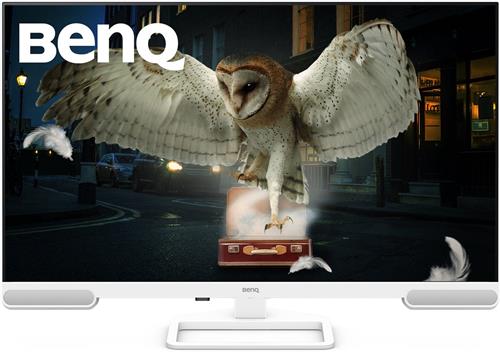 BenQ EW3290U computer monitor 32 inch 4K - 3840x2160 - Premium grote monitor met 98% P3 kleurdekking - AI Contrast technologie, ingebouwde 2.1 speakers met woofer - 1 USB Type-C - 3 HDMI poorten- Ergonomisch design - Eye-Care Technology
