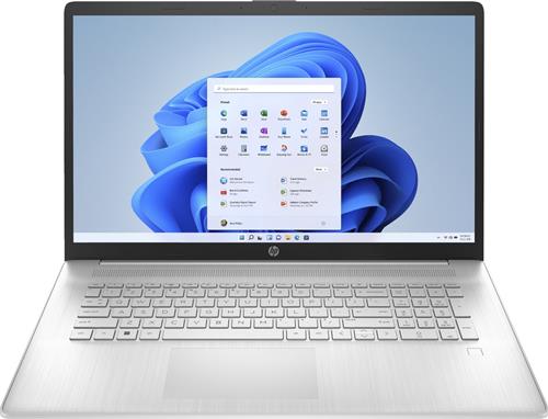 HP 17-cp1275nd AMD Ryzen 5 5625U Laptop 43,9 cm (17.3") Full HD 8 GB DDR4-SDRAM 512 GB SSD Wi-Fi 5 (802.11ac) Windows 11 Home Zilver