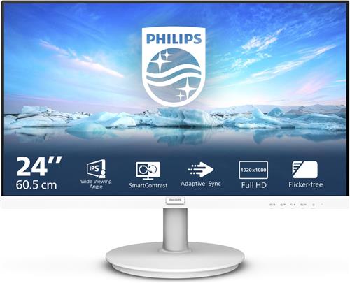 Philips V Line 241V8AW/00 - Full HD IPS 75Hz Monitor - 24 Inch
