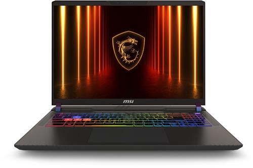 MSI Vector A16 HX A8WHG-023NL AMD Ryzen 9 8940HX Laptop 40,6 cm (16") Quad HD+ 16 GB DDR5-SDRAM 1 TB SSD NVIDIA GeForce RTX 5070 Ti Wi-Fi 6E (802.11ax) Windows 11 Home Grijs