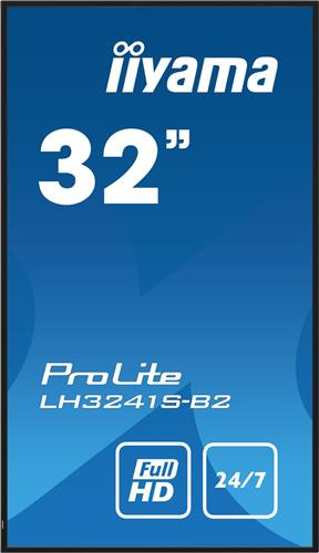 iiyama ProLite LH3241S-B2 - 32 Inch - IPS - Full HD - 24/7 werktijd