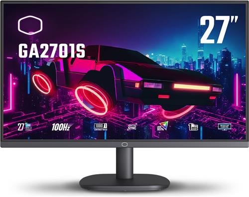 Cooler Master Gaming CMI-GA2701S-EK LED display 68,6 cm (27") 1920 x 1080 Pixels Full HD Zwart