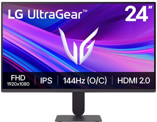 LG 24G411A-B Ultragear - Full HD - IPS - 144hz Gaming Monitor - 24 inch