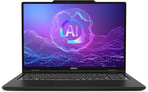 MSI VenturePro 16 AI A2HVEG-025NL Intel Core Ultra 7 255H Netbook 40,6 cm (16") 2K 32 GB DDR5-SDRAM 1 TB SSD NVIDIA GeForce RTX 4050 Wi-Fi 6E (802.11ax) Windows 11 Pro Grijs