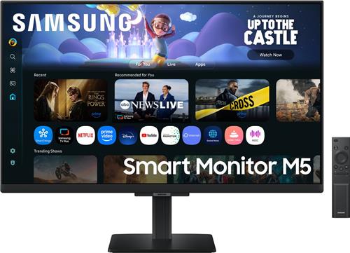 Samsung M5 M50F - Full HD Smart Monitor - 27 inch - zwart