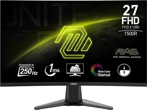 MSI MAG 27C6X - FHD Curved Gaming Monitor - 250Hz - 27 Inch