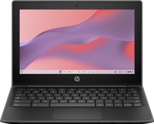 HP Chromebook Fortis G10 Intel® N N100 29,5 cm (11.6") Touchscreen HD 8 GB LPDDR5x-SDRAM 64 GB eMMC Wi-Fi 6E (802.11ax) ChromeOS Zwart