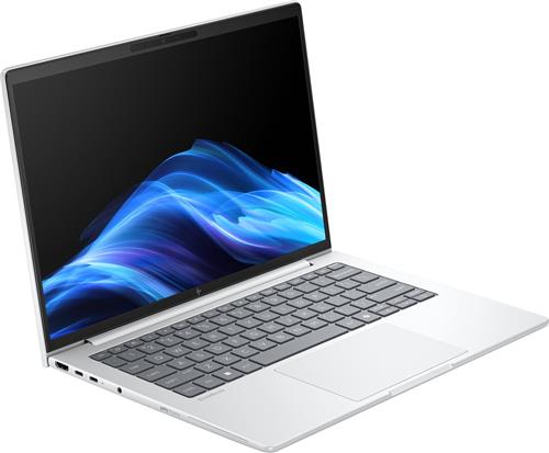 HP EliteBook 8 G1i AI PC Wolf Pro Security Edition Intel Core Ultra 7 255U Laptop 35,6 cm (14") WUXGA 32 GB DDR5-SDRAM 1 TB SSD Wi-Fi 7 (802.11be) Windows 11 Pro Zilver