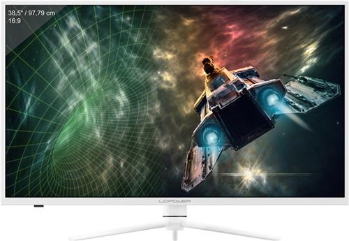 LC Power LC-M39-QHD-165-C Gaming monitor 97.8 cm (38.5 inch) Energielabel G (A - G) 2560 x 1440 Pixel QHD 4 ms Audio, stereo (3.5 mm jackplug), DisplayPort,